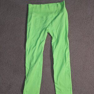 Ladies Lime green workout leggings